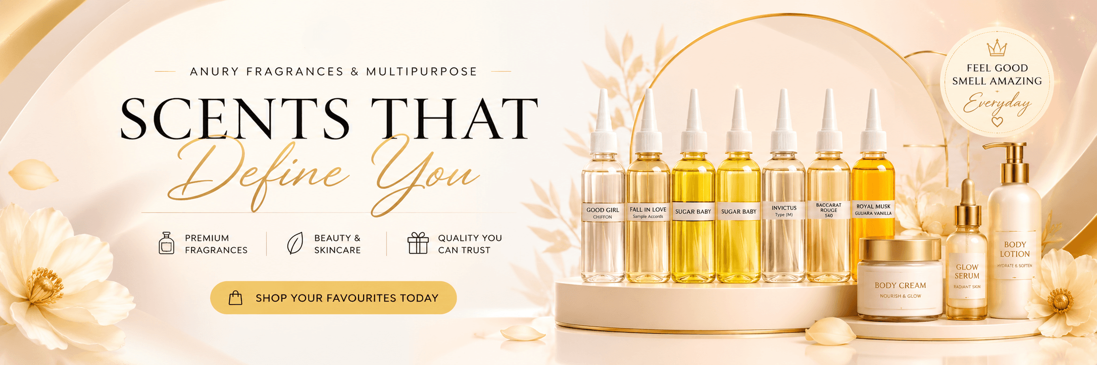 Anury Fragrances and Multipurpose